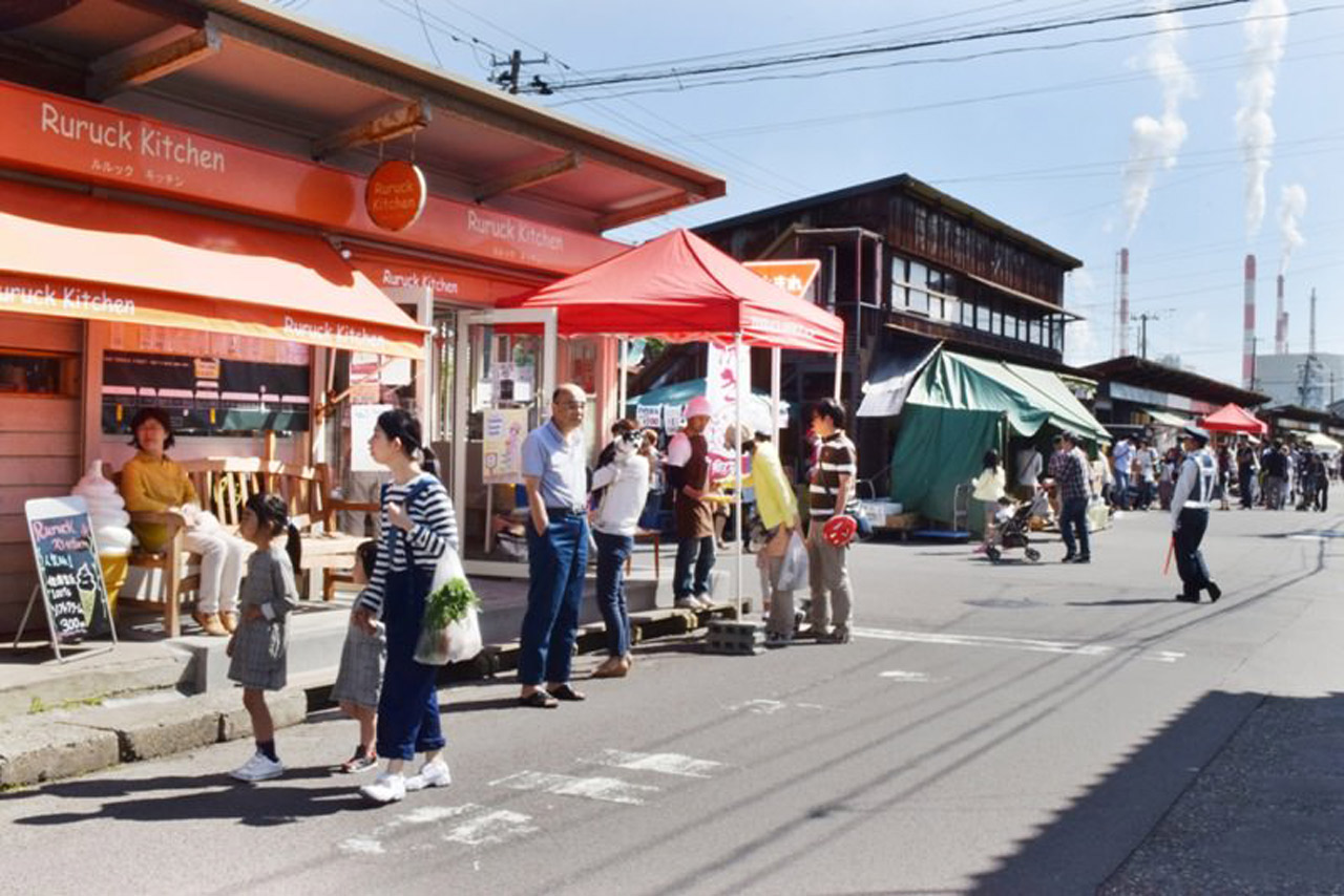 沼垂テラス商店街（テラスオフィス）